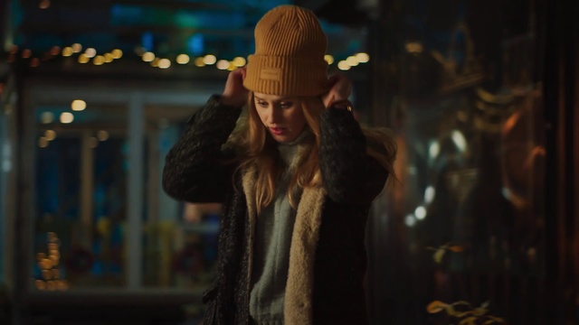 Video Reference: Beauty, Beanie, Fashion, Headgear, Photography, Cap, Darkness, Night, Fur, Hat