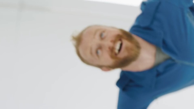 Video Reference: Face, Child, Blue, Nose, Head, Skin, Chin, Cheek, Arm, Eye