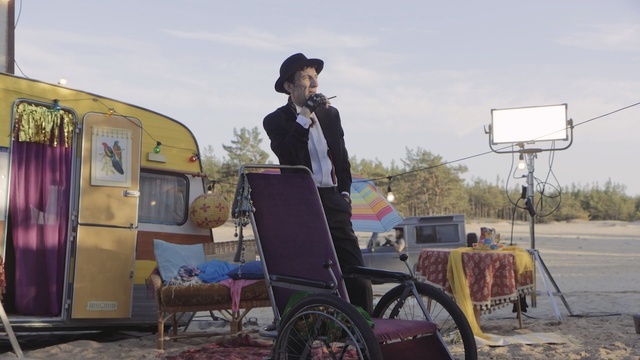 Video Reference: Transport, Vehicle, Technology, Cart, Person