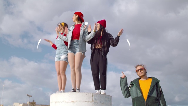 Video Reference: Fun, Travel, Tourism, Photography, Happy, Vacation, Costume, Uniform, Gesture