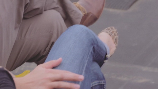 Video Reference: joint, hand, finger, leg, arm, girl, foot