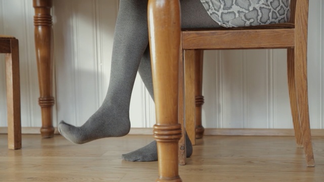 Video Reference: Product, Footwear, Leg, Floor, Hardwood, Furniture, Flooring, Wood, Chair, Shoe