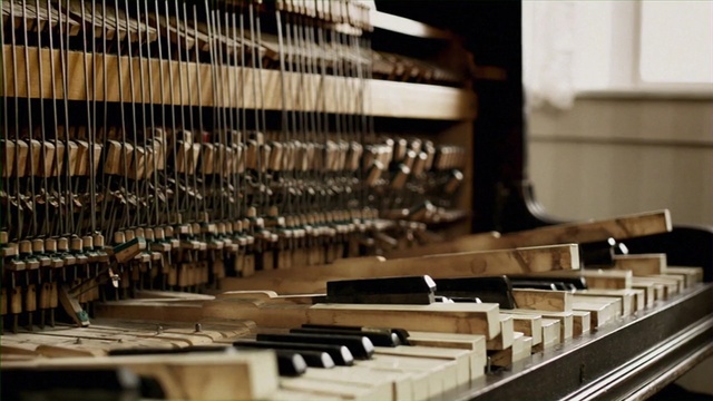 Video Reference: musical instrument, keyboard, musical instrument accessory, organ, carillon, musical keyboard