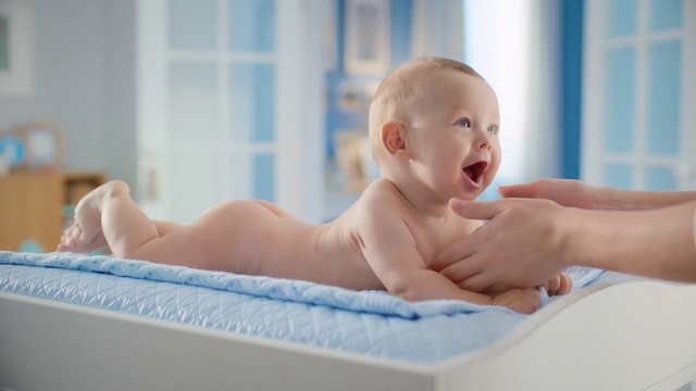 Video Reference: Child, Bathtub, Baby, Baby bathing, Bathing, Product, Skin, Tummy time, Toddler, Stomach