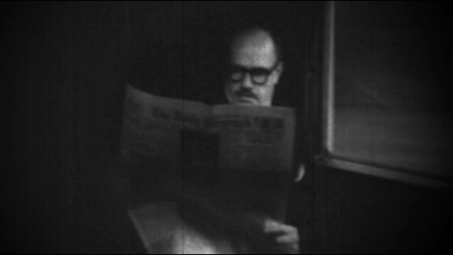 Video Reference: black, photograph, black and white, darkness, monochrome photography, photography, snapshot, monochrome, facial hair, film, Person