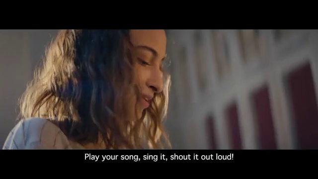 Video Reference: Hair, Face, Facial expression, Nose, Blond, Cheek, Chin, Mouth, Human, Lip