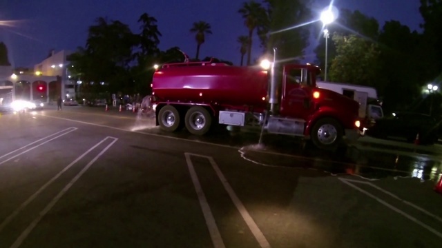 Video Reference: Mode of transport, Motor vehicle, Transport, Vehicle, Asphalt, Truck, Lane, Lighting, Commercial vehicle, Road, Person