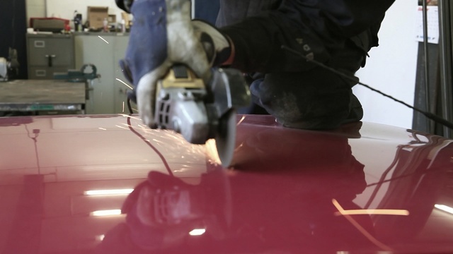 Video Reference: motor vehicle, floor, flooring, car, glass, automotive exterior, windshield, window, vehicle, service