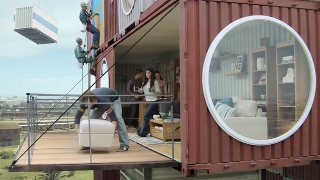 Video Reference: home, window, house, facade, Person