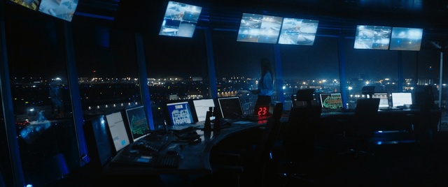 Video Reference: Blue, Sky, Night, Technology, Architecture, Electronics, Electronic device, City, Darkness, Building