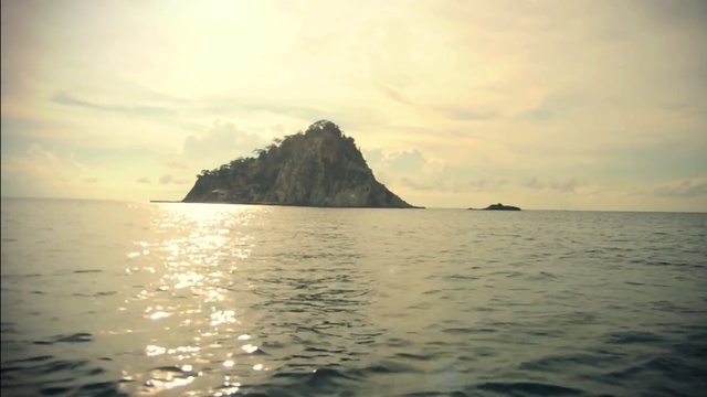 Video Reference: sea, coastal and oceanic landforms, sky, horizon, ocean, calm, promontory, islet, coast, island
