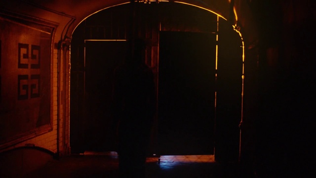 Video Reference: Light, Lighting, Darkness, Arch, Architecture, Room, Night, Tints and shades, Photography, Door