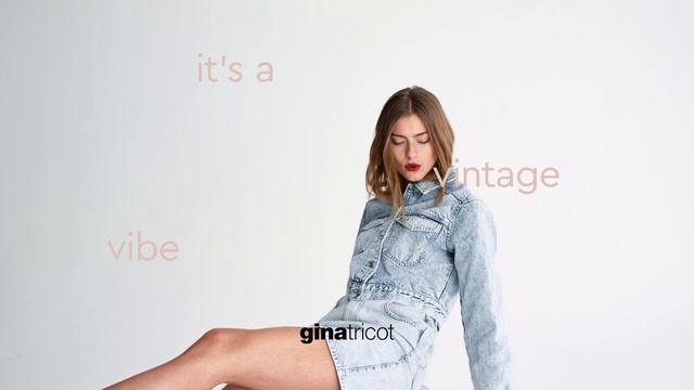 Video Reference: White, Clothing, Sitting, Skin, Leg, Fashion model, Beauty, Sleeve, Shoulder, Footwear