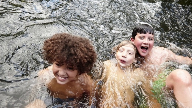Video Reference: Fun, Water, Watercourse, Smile, Bathing, Happy, Leisure, River