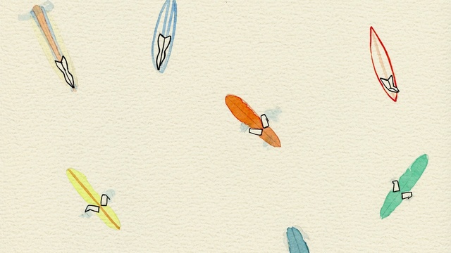 Video Reference: wing, feather, line, surfing equipment and supplies, bird, font, angle, graphics, Person