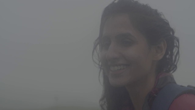 Video Reference: Face, Hair, Atmospheric phenomenon, Eyebrow, Head, Skin, Chin, Forehead, Nose, Sky