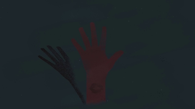 Video Reference: Black, Red, Blue, Maroon, Darkness, Sky, Atmosphere, Logo, Font, Hand