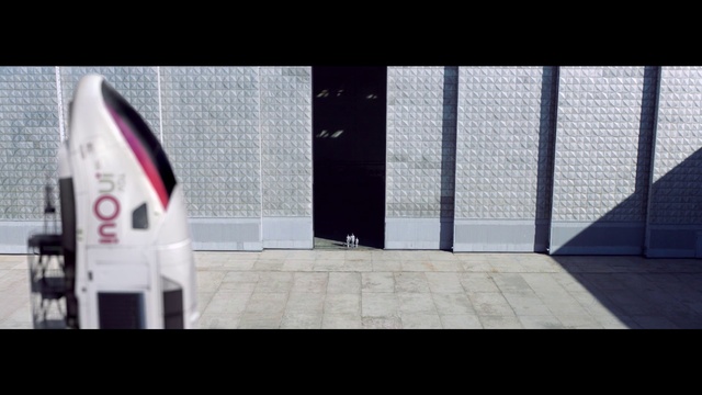 Video Reference: White, Product, Footwear, Architecture, Design, Font, Line, Automotive design, Floor, Door