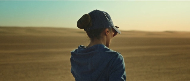 Video Reference: Desert, Natural environment, Sand, Sahara, Landscape, Sky, Aeolian landform, Human, Ecoregion, Erg