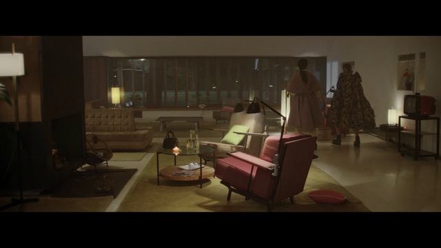 Video Reference: living room, room, home, interior design, furniture, screenshot, table, pc game, house, couch, Person