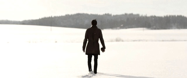 Video Reference: winter, snow, freezing, standing, ice, outerwear, winter sport, ice skating, ice skate, vacation, Person