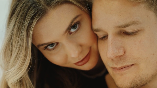 Video Reference: face, skin, eyebrow, human hair color, beauty, cheek, blond, close up, girl, forehead, Person