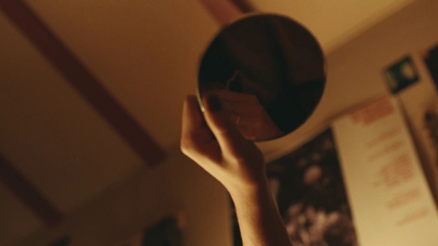 Video Reference: Hand, Eyewear, Finger, Room, Fun, Reflection, Photography, Wood, Circle