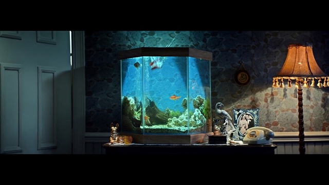Video Reference: Aquarium, Organism, Screenshot, Freshwater aquarium, Theatrical scenery, Animation, Room, Adventure game, Still life photography, Art