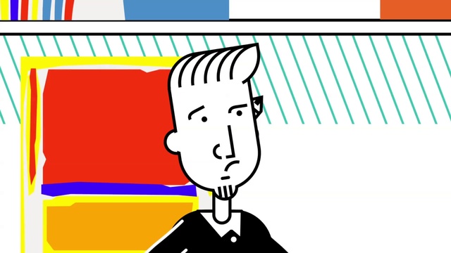 Video Reference: Line, Cartoon, Head, Yellow, Clip art, Illustration, Pleased, Graphics, Line art, Art