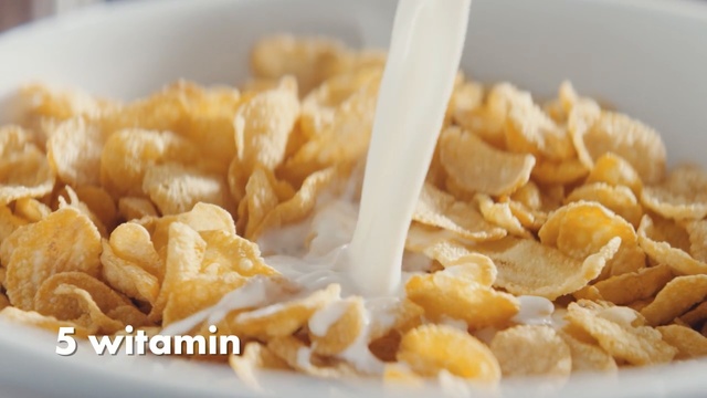 Video Reference: Dish, Food, Cuisine, Breakfast cereal, Ingredient, Vegetarian food, Corn flakes, Breakfast, Cereal, Meal