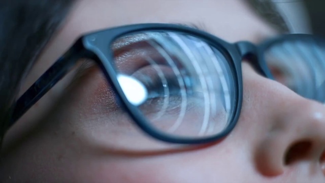 Video Reference: Eyewear, Glasses, Sunglasses, Face, Personal protective equipment, Close-up, Eyebrow, Transparent material, Eye, Reflection