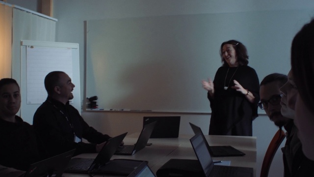 Video Reference: Conversation, Event, Design, Presentation, Room, Adaptation, Lecture, Sitting, Seminar, Meeting