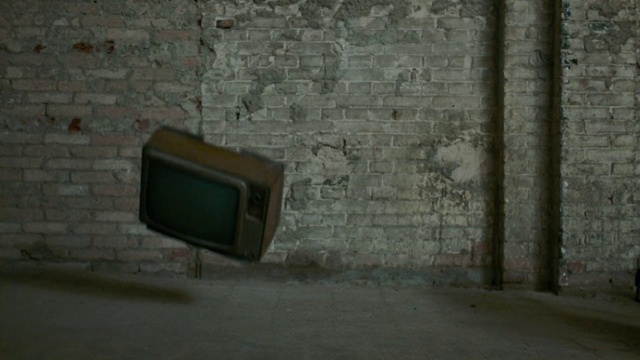 Video Reference: Wall, Brick, Room, Electronics, Wood, Technology, Floor, Photography, Television, Concrete
