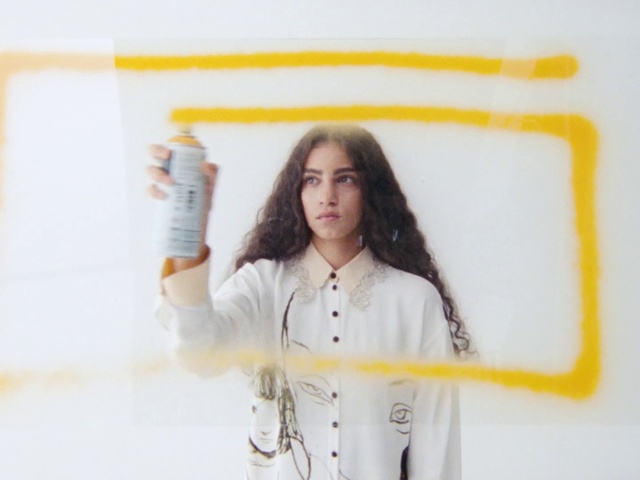 Video Reference: White, Yellow, Photography, Long hair, Gesture