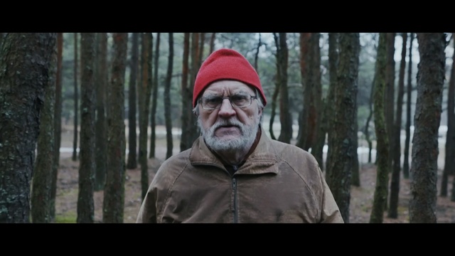 Video Reference: Natural environment, Forest, Tree, Human, Woodland, Headgear, Facial hair, Adaptation, Beard, Movie, Person