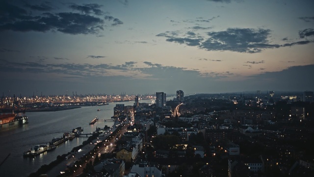 Video Reference: Sky, Metropolitan area, Cityscape, City, Urban area, Metropolis, Cloud, Night, Human settlement, Skyline