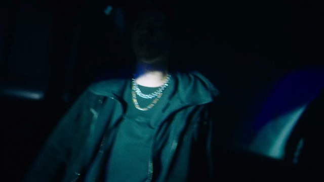 Video Reference: Blue, Light, Darkness, Turquoise, Fun, Night, Human, Electric blue, Cool, Outerwear