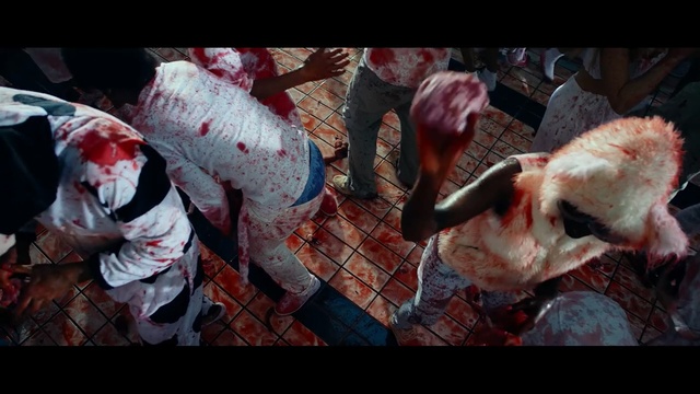 Video Reference: zombie, blood, flesh, darkness, fictional character, screenshot