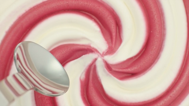 Video Reference: Food, Pink, Polkagris, Cream, Confectionery, Dairy, Candy, Plant, Dessert