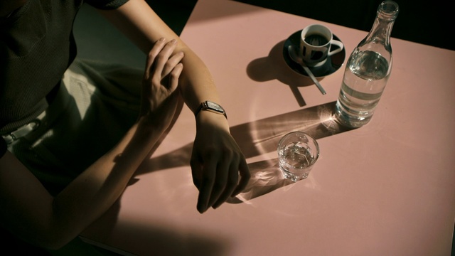 Video Reference: Water, Hand, Alcohol, Drink, Bottle, Glass, Finger, Glass bottle, Photography, Gesture