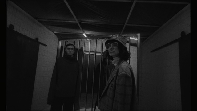 Video Reference: Black, White, Photograph, Darkness, Monochrome, Black-and-white, Monochrome photography, Standing, Snapshot, Photography, Person