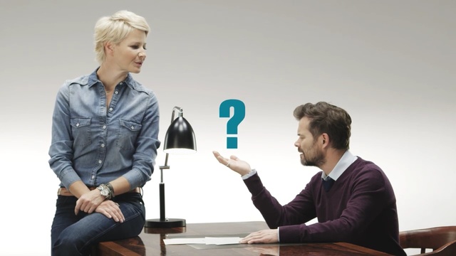 Video Reference: Conversation, Interview, Job, Sitting, Design, White-collar worker, Business, Company, Collaboration, Gesture, Person