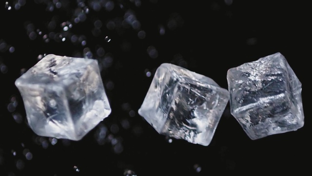 Video Reference: Crystal, Diamond, Ice cube, Gemstone, Transparent material, Quartz, Mineral, Fashion accessory, Jewellery, Ice