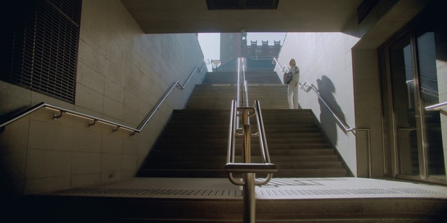 Video Reference: Stairs, Architecture, Handrail, Building, Room, Daylighting, House, Glass, Baluster, Floor