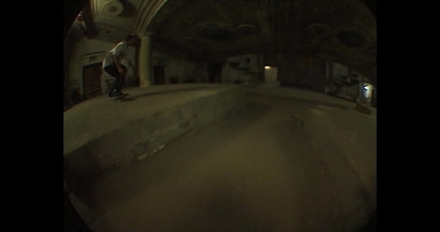 Video Reference: mode of transport, infrastructure, photography, darkness, fisheye lens, tunnel, midnight, night, screenshot