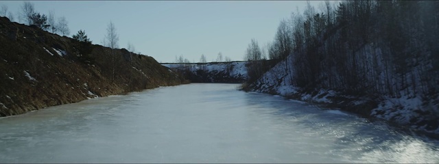 Video Reference: Water resources, Water, River, Nature, Waterway, Bank, Watercourse, Geological phenomenon, Snow, Freezing