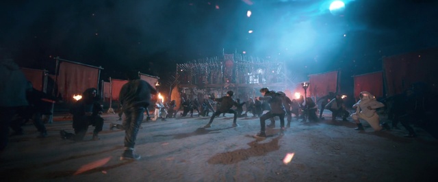 Video Reference: Public event, Event, Performance, Night, Crowd, Police