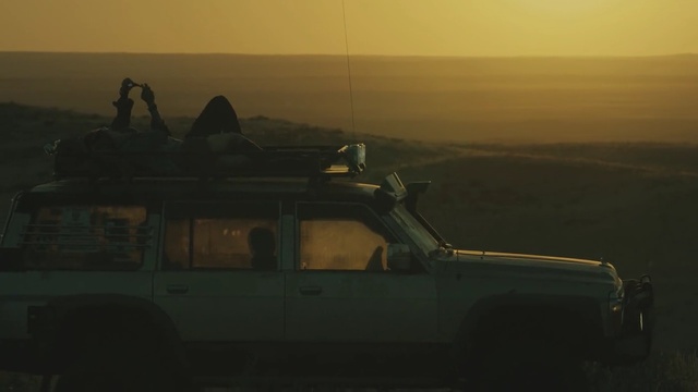 Video Reference: vehicle, car, motor vehicle, mode of transport, transport, off roading, landscape, off road vehicle, automotive exterior, safari