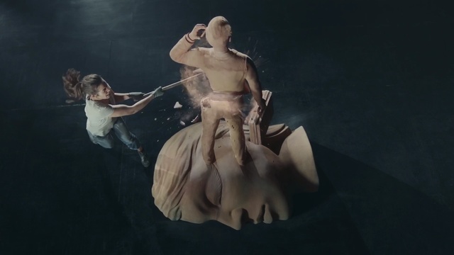Video Reference: darkness, art, cg artwork, computer wallpaper, mythology, scene, screenshot, stock photography, flesh, midnight, Person