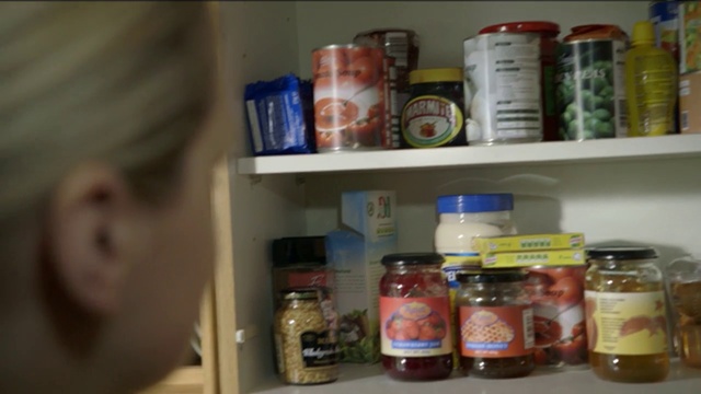 Video Reference: Mason jar, Preserved food, Pantry, Food storage, Canning, Shelf, Pickling, Home accessories, Shelving, Convenience food